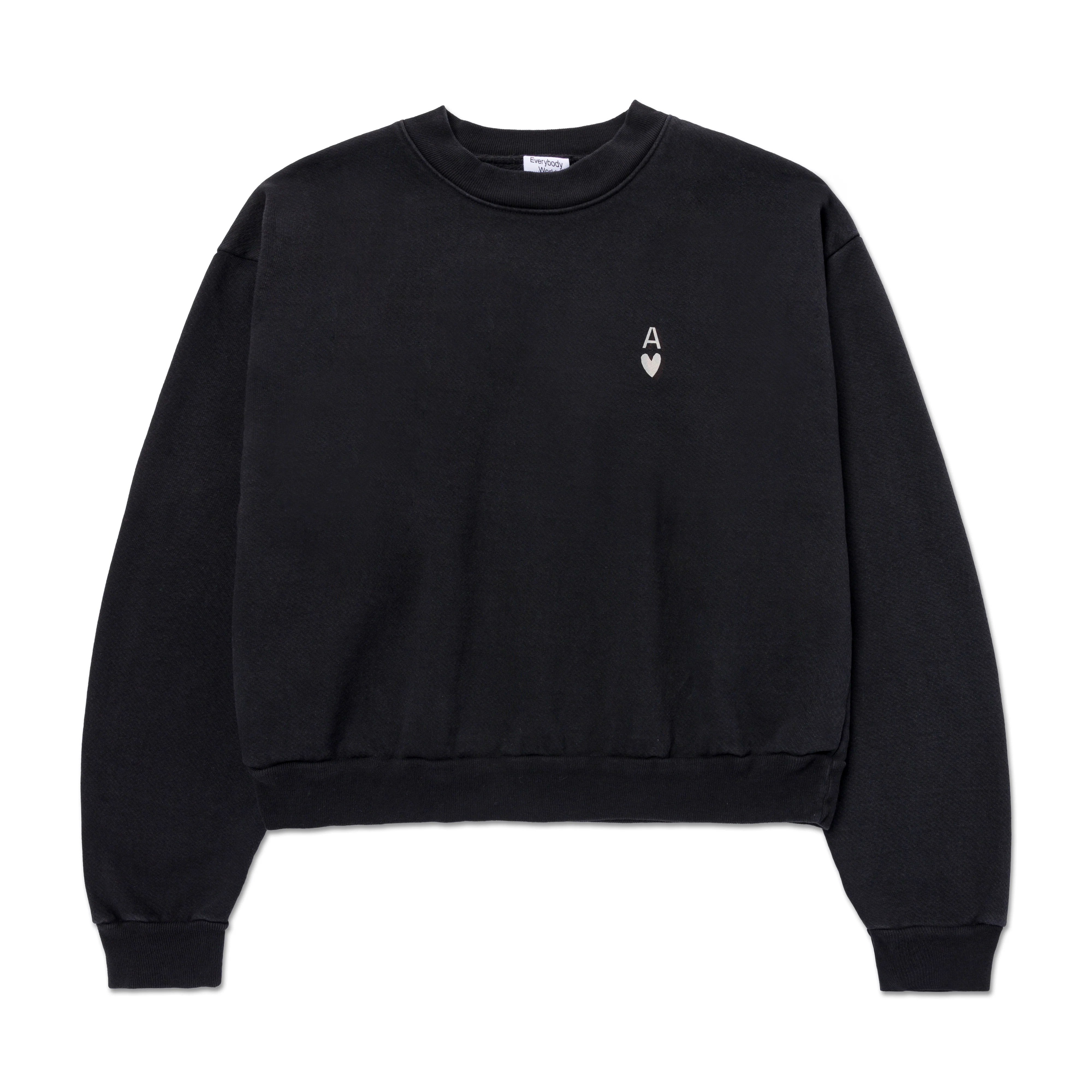 A Heart Crop Crewneck Sweatshirt - Image 15