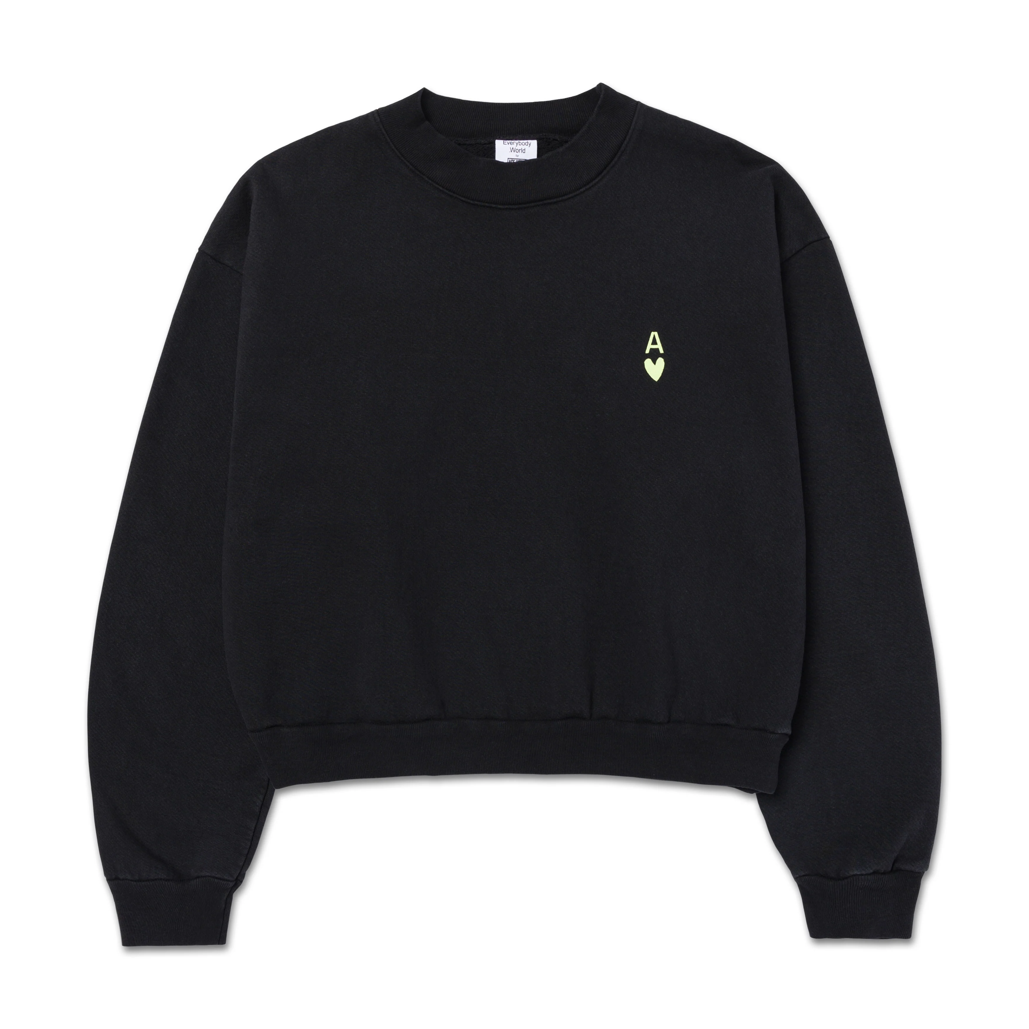 A Heart Crop Crewneck Sweatshirt - Image 21