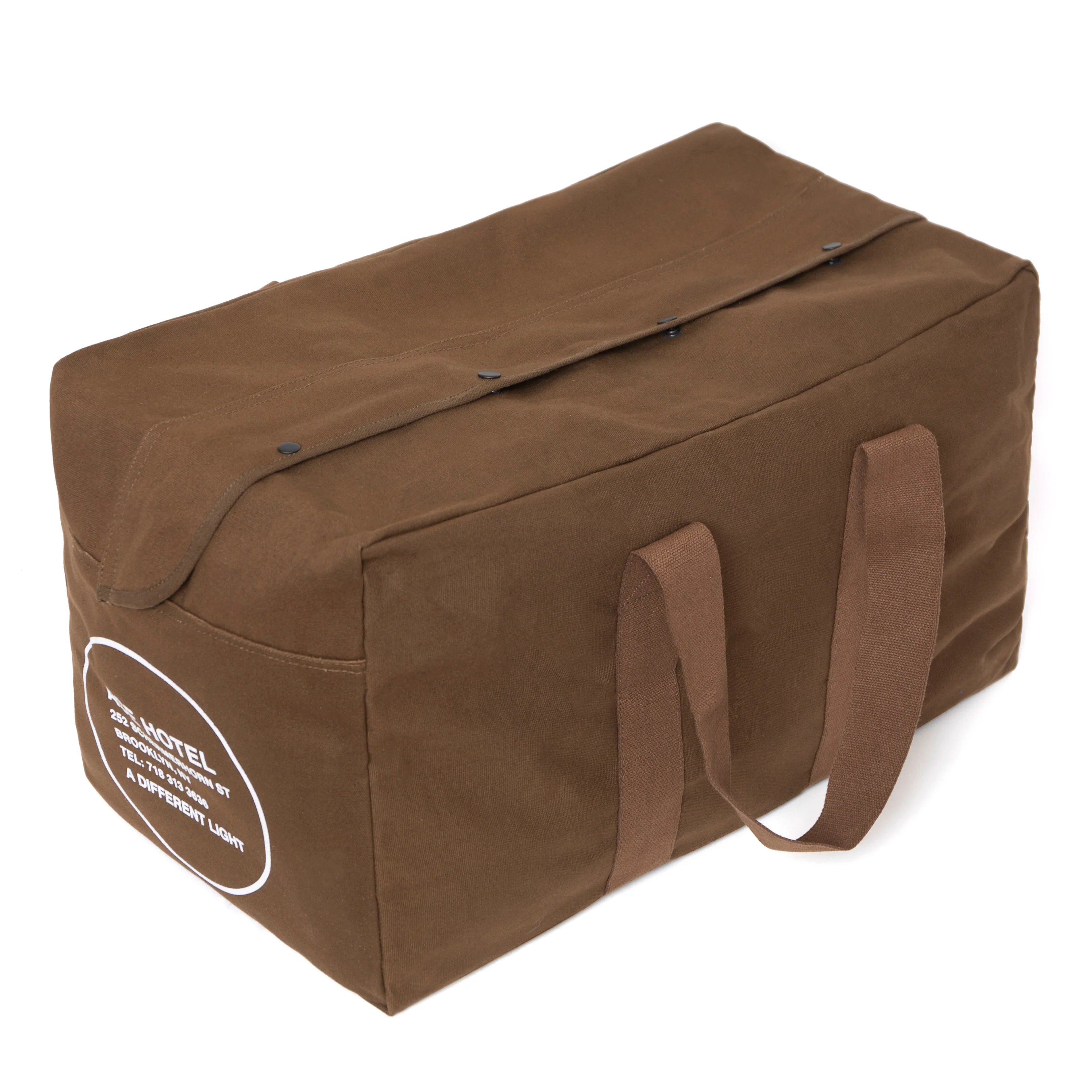 Brown Duffel Bag - Image 6