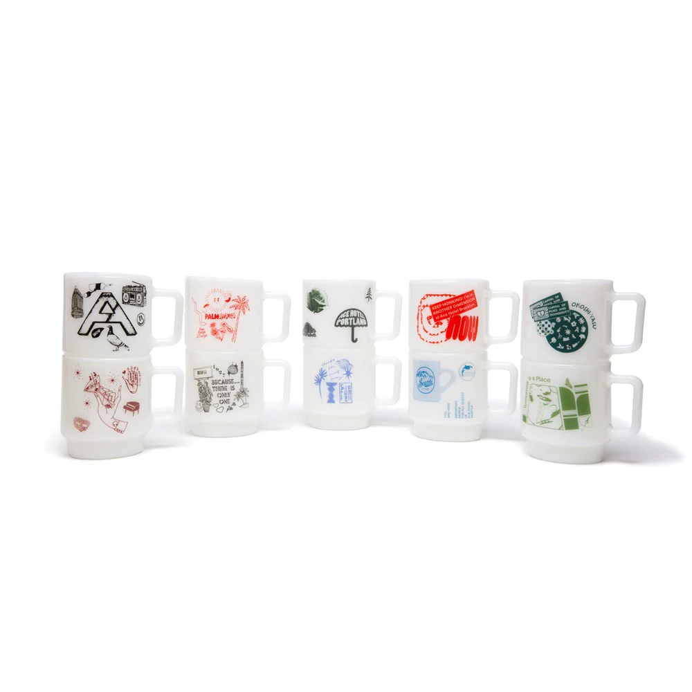 Milk Glass Mug - Image 20