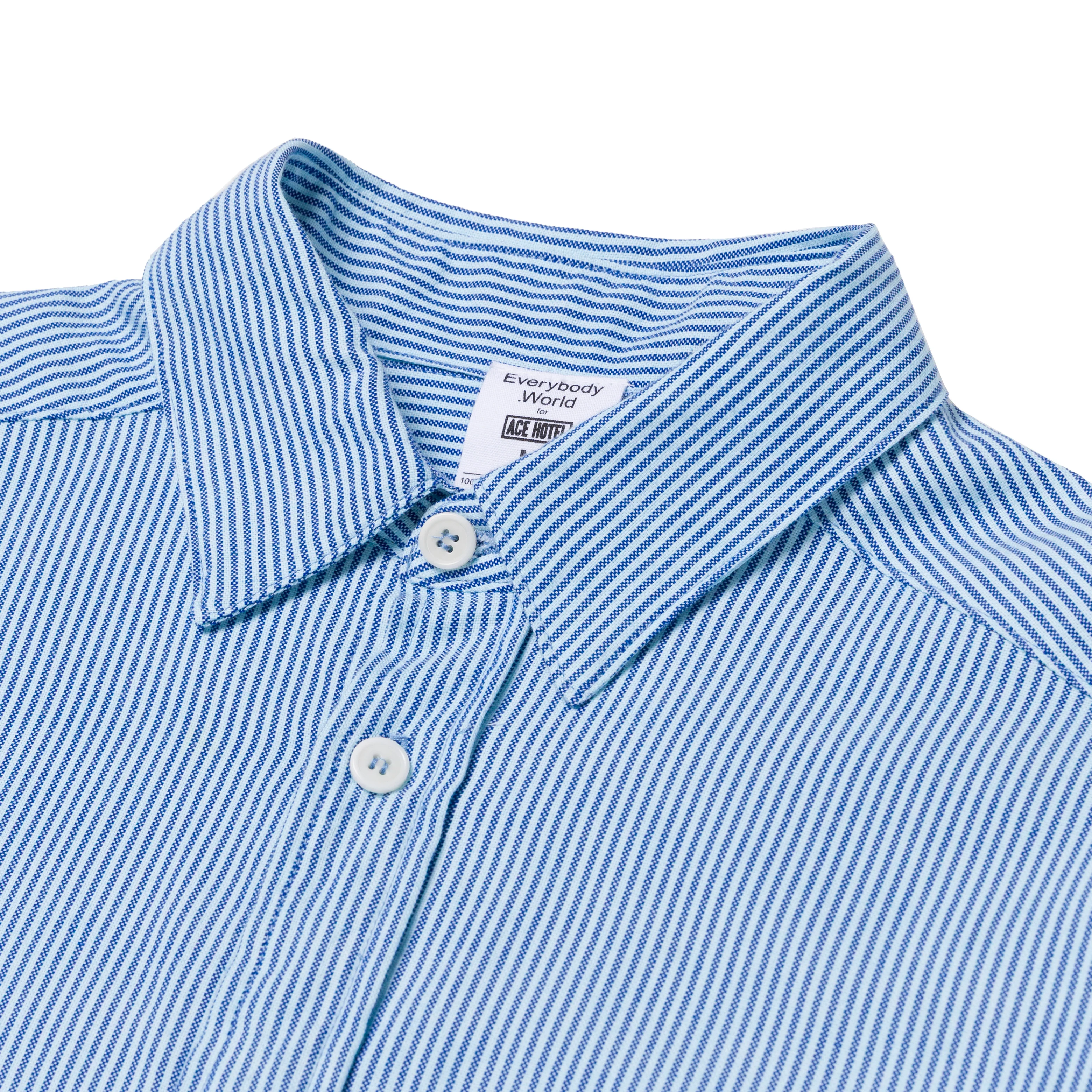 Oversize Oxford Stripe Button Up - Image 3