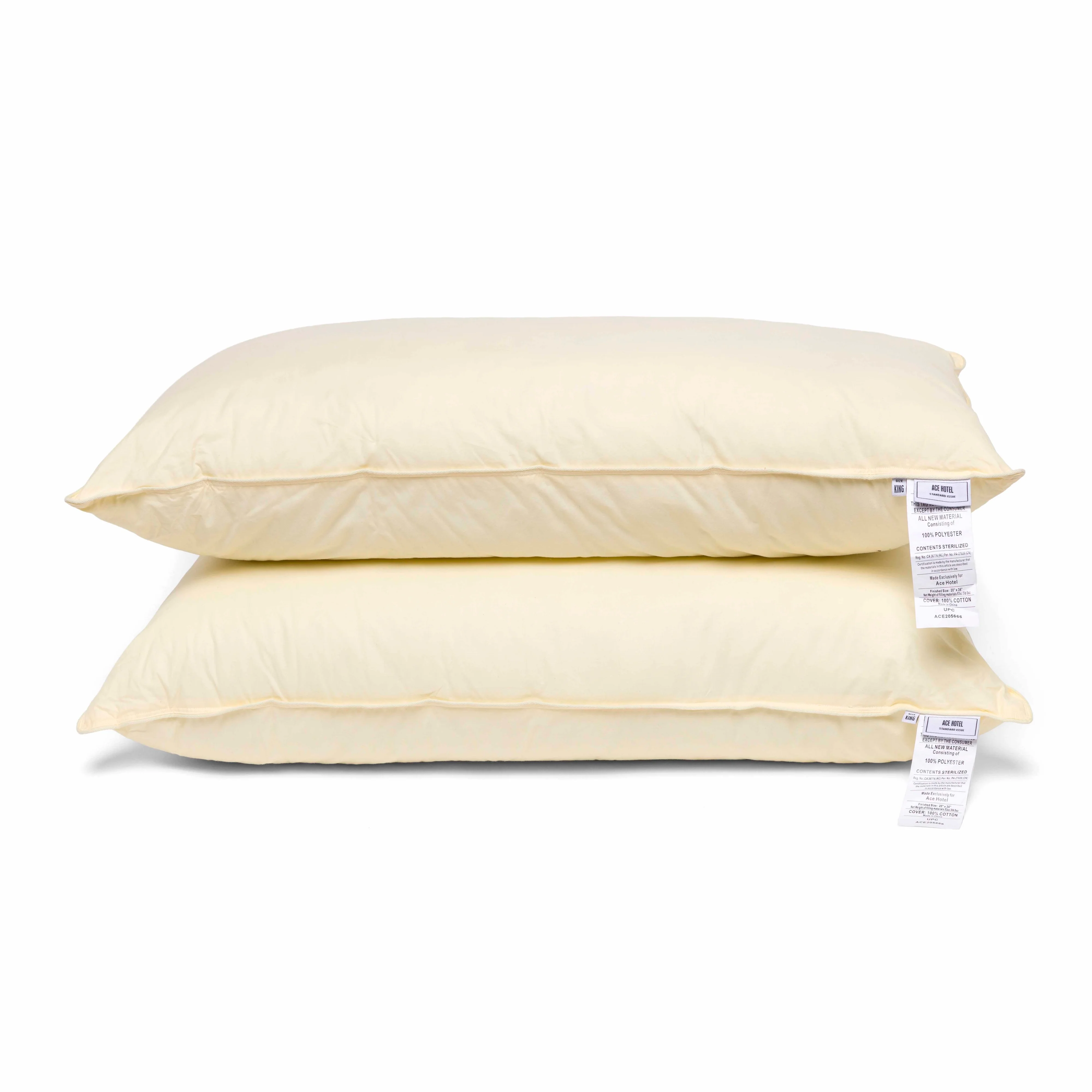 Standard Issue Non-Feather Pillow Set - Image 7