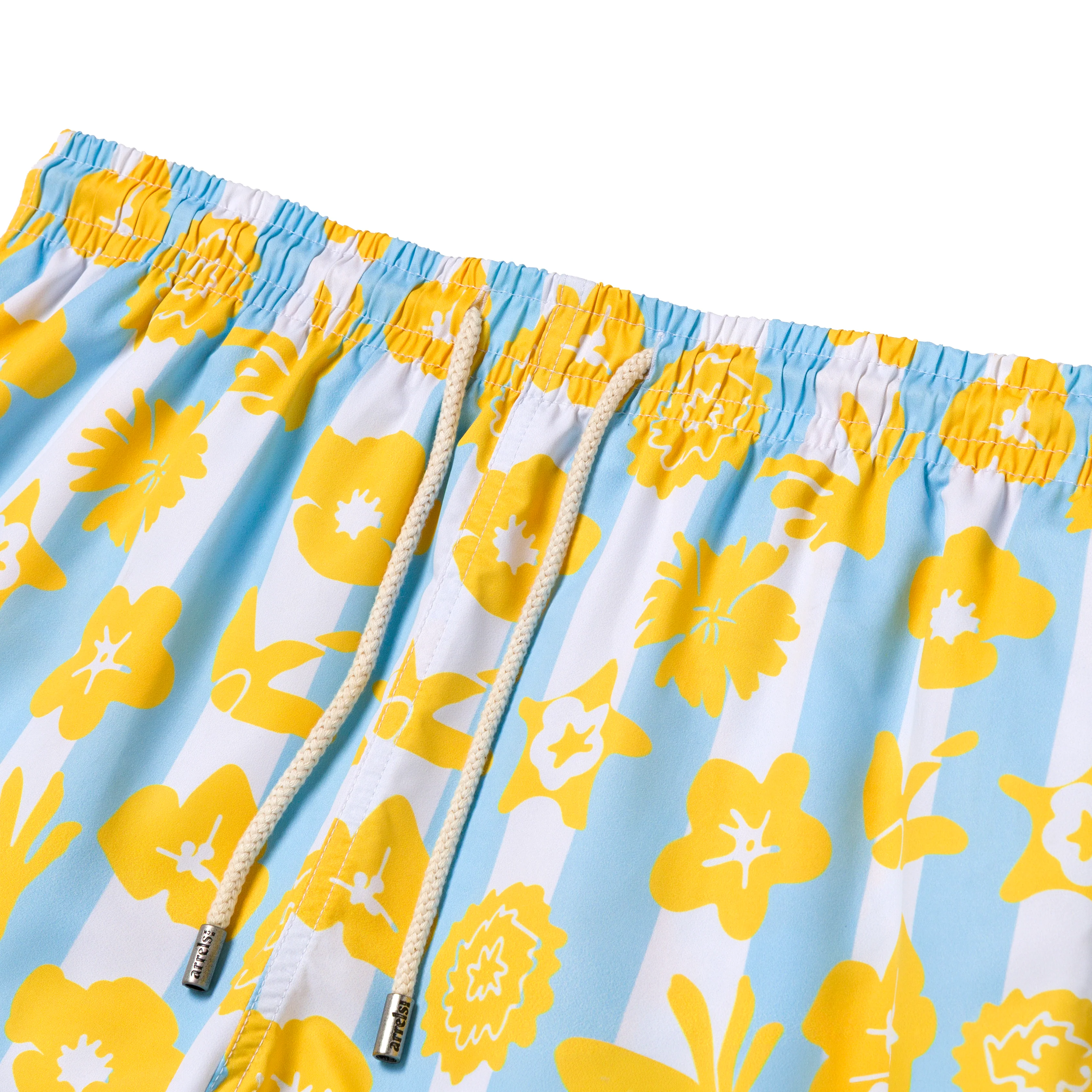 Wildflower Stripe Swim Shorts - Image 4